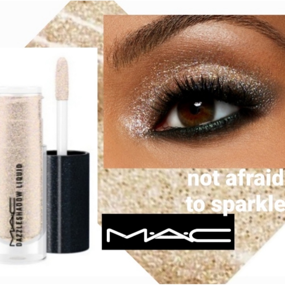 MAC Dazzleshadow Liquid Eye
Shadow *NOT AFRAID TO SPARKLE* NIB